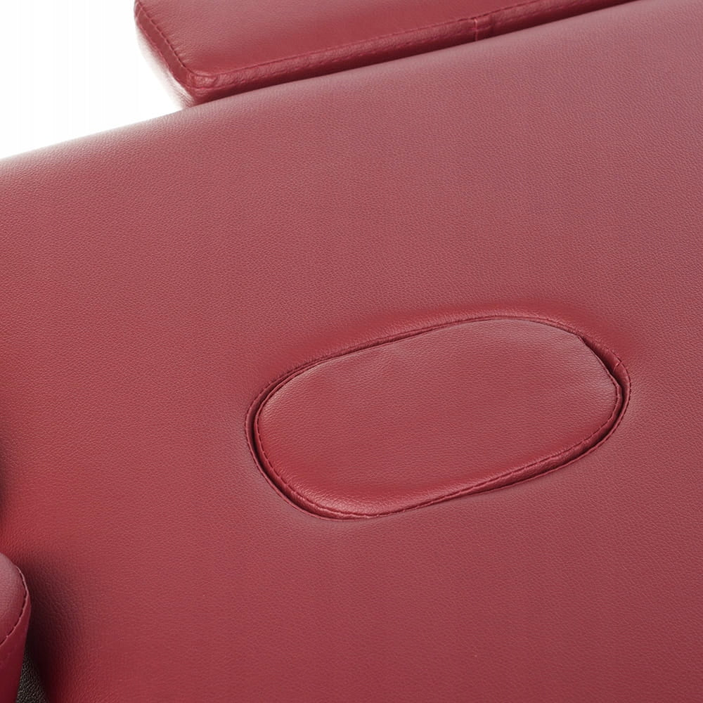 Mobile Folding Massage and Rehabilitation Table BS-723 Burgundy Packaging status original