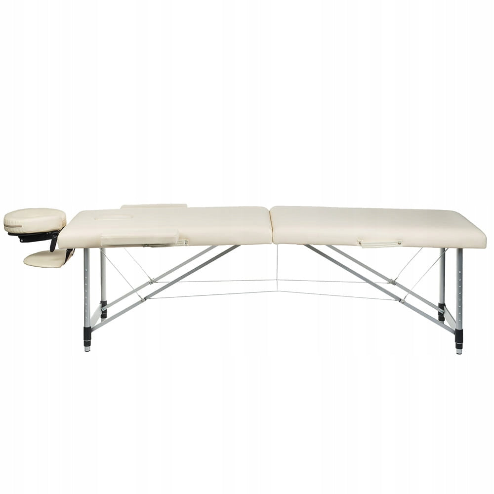Mobile Folding Massage and Rehabilitation Table BS-723 Cream Color beige