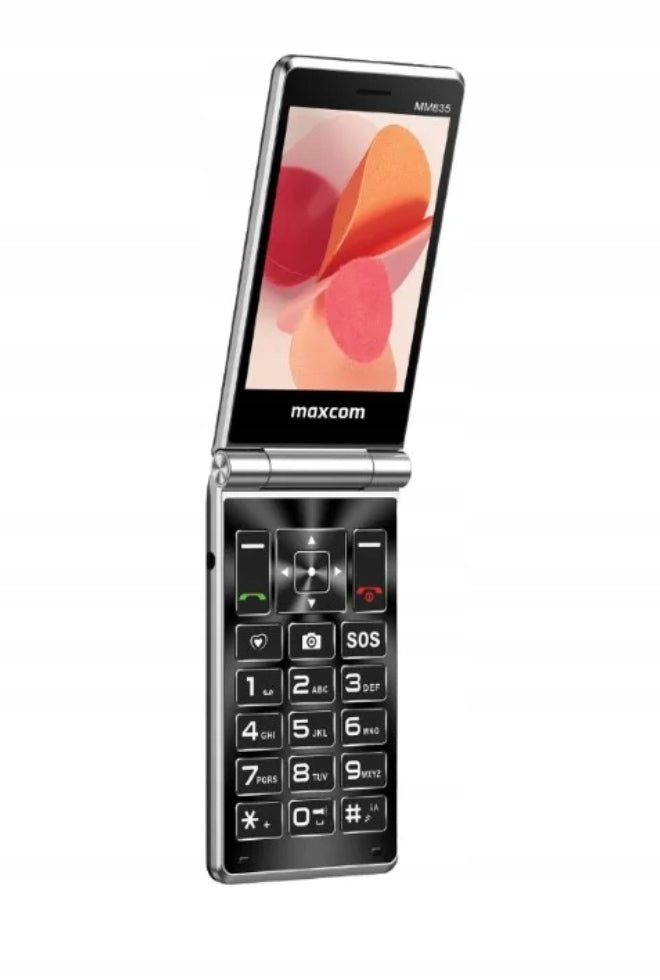Mobile Phone Maxcom Comfort MM835 4G Black 4G HAC SOS