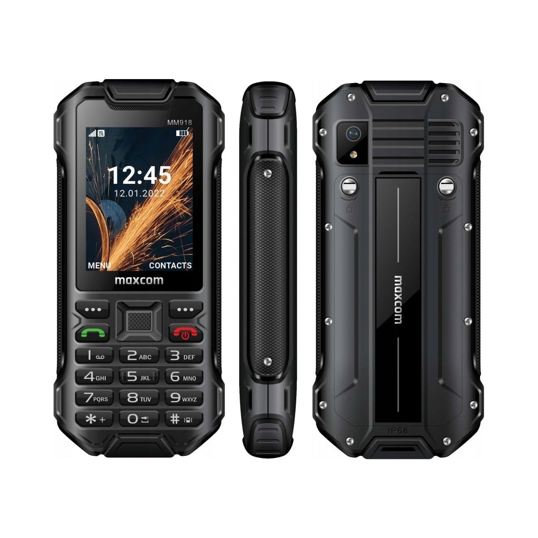 Mobile Phone Maxcom MM 918L Strong 4G LTE Dual SIM Bluetooth black