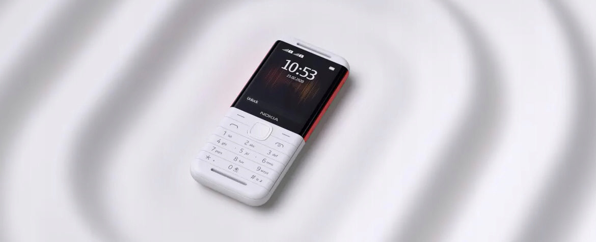 Mobile Phone NOKIA 5310 DualSIM Black/Red 8MB/16MB 2G BT 3.0 Charger included yes