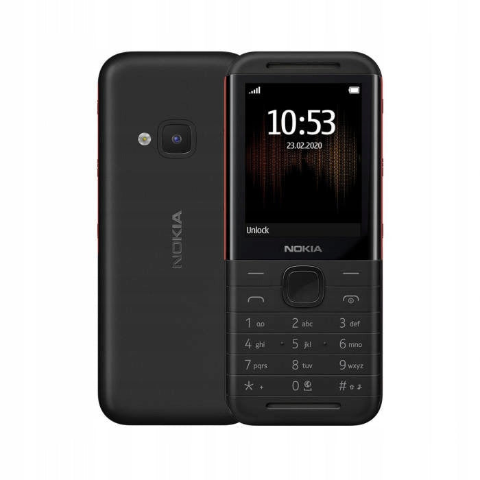 Mobile Phone NOKIA 5310 DualSIM Black/Red 8MB/16MB 2G BT 3.0