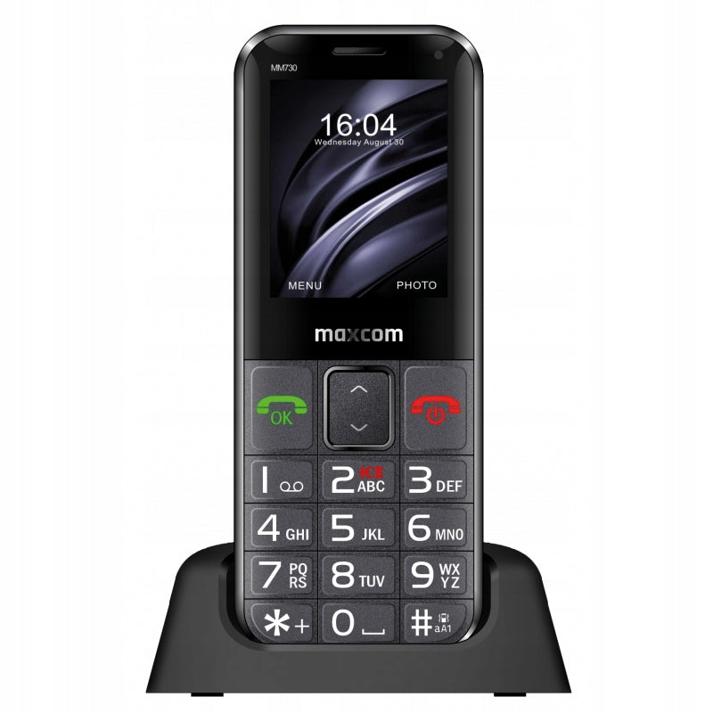 Mobile Phone for Senior MAXCOM Comfort MM730 SOS Charging Station Headphones included no