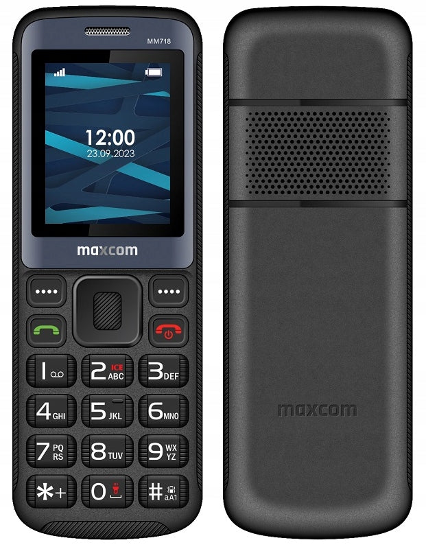 Mobile Phone for Senior Maxcom MM718 4G Camera For Grandma Grandpa |FV