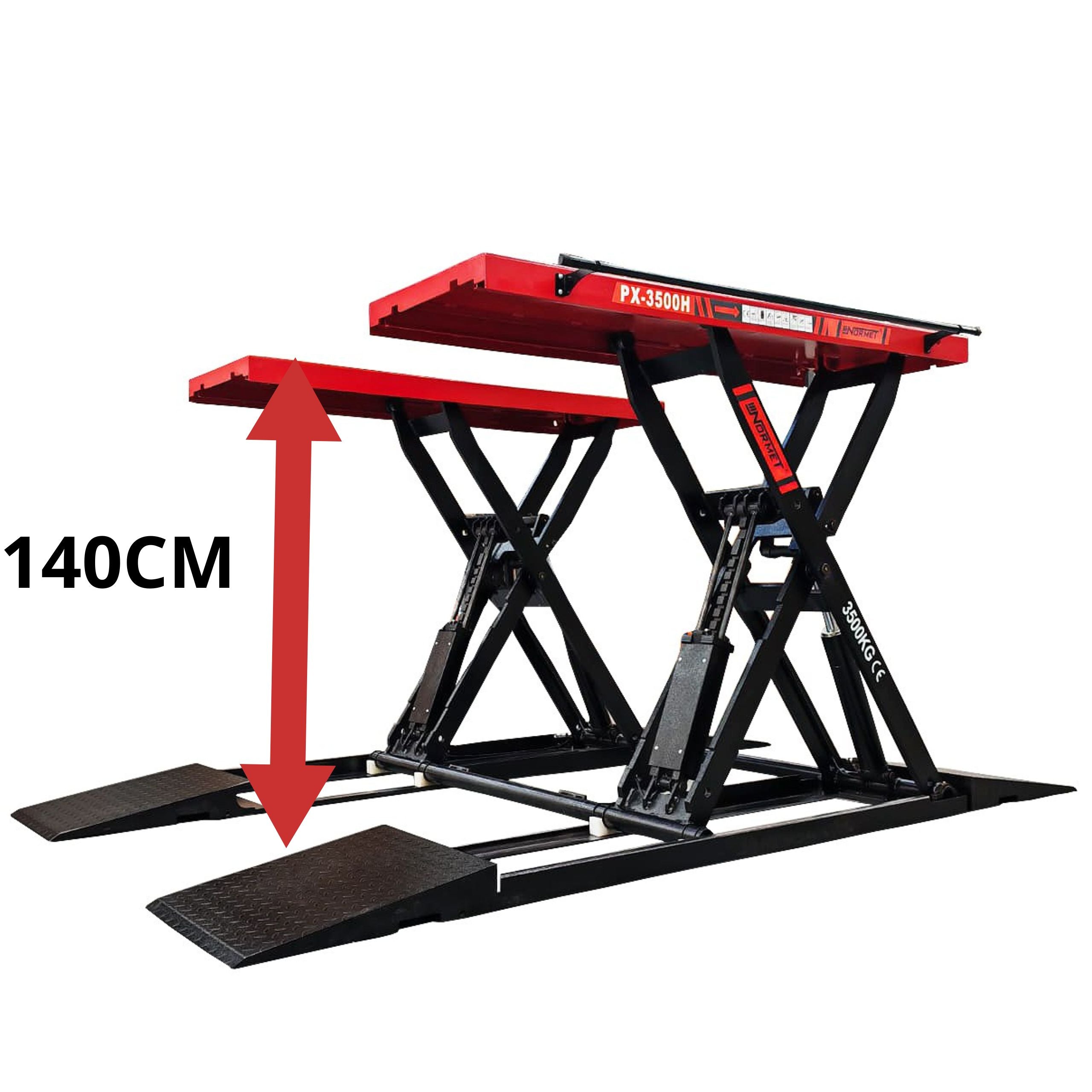 Mobile Scissor Lift 3,5T PX-3500H 1,4M 230V Manufacturer code PX-3500H