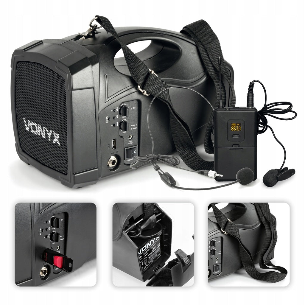Mobile Sound System BT SPEAKER USB UHF Microphone