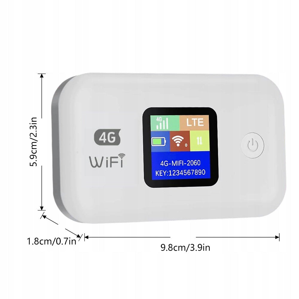 Mobile WiFi LTE 4G Router For SIM Card Portable Hotspot Internet 150Mbps Model A8