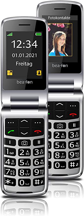 Mobile phone Bea-fon Vivo X5 256 MB / 512 MB 3G black