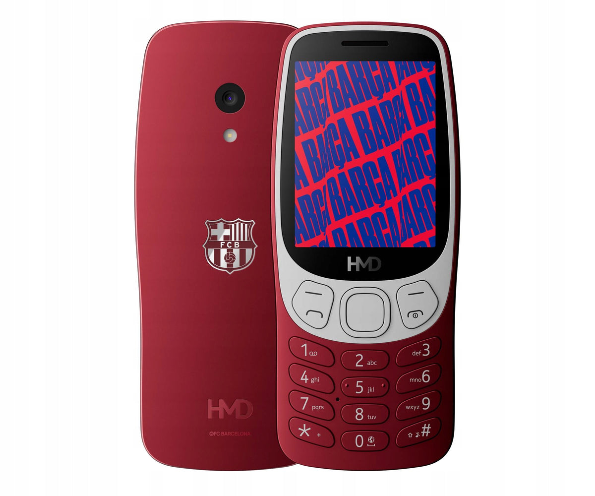Mobile phone HMD Barça 3210 4G (LTE) red |FV