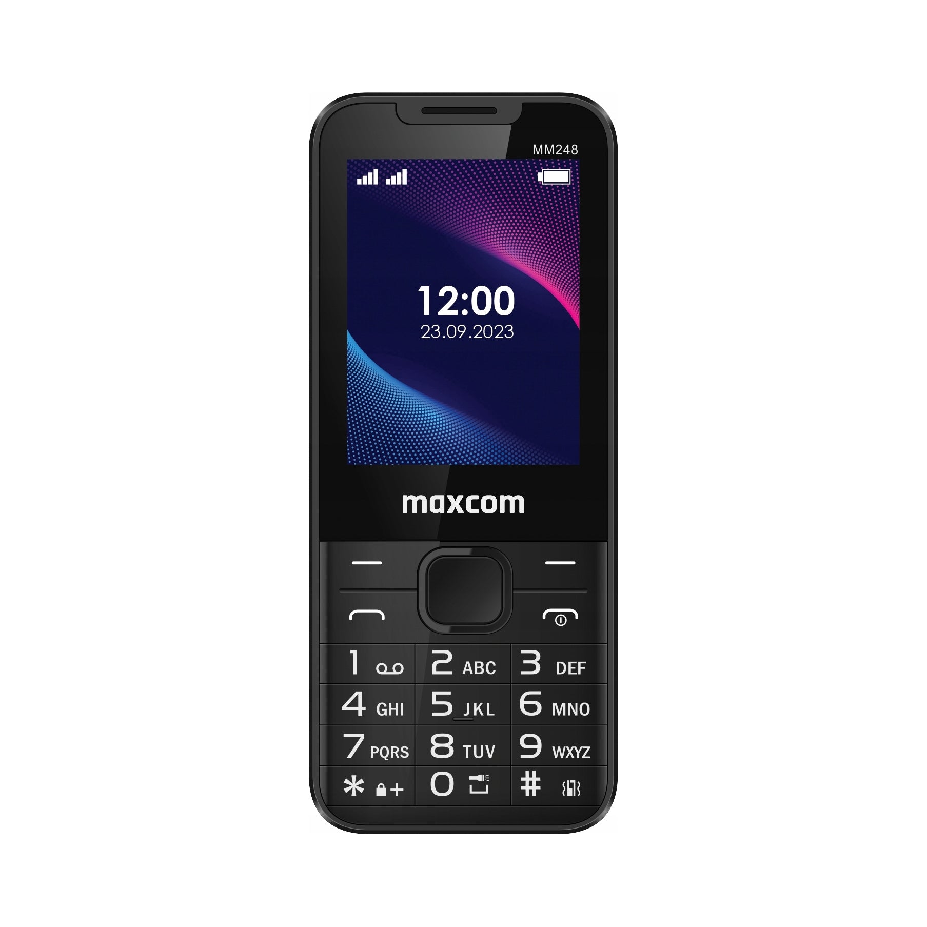 Mobile phone Maxcom MM248 4 MB / 32 MB 4G (LTE) black
