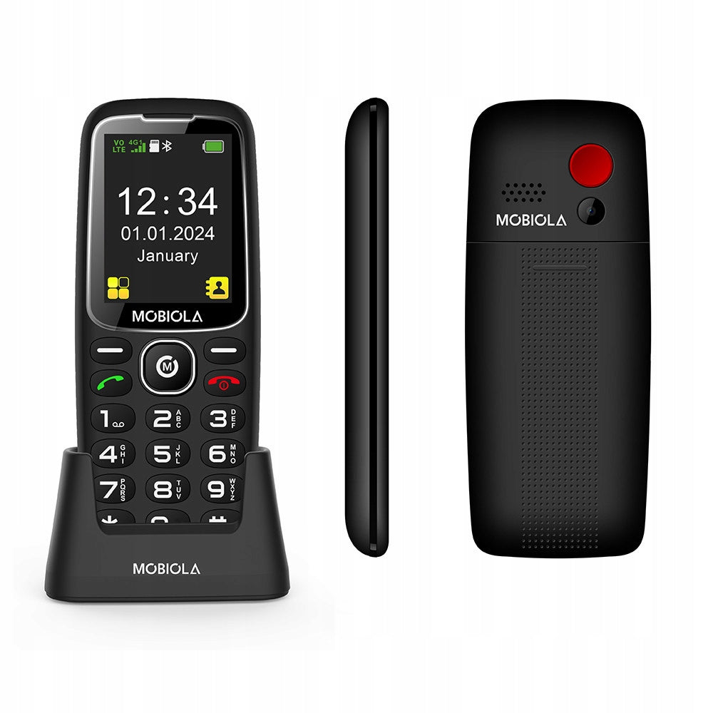 Mobile phone Mobiola MB4120 4G 32 MB / 32 MB 4G (LTE) BLACK Manufacturer code MB4120