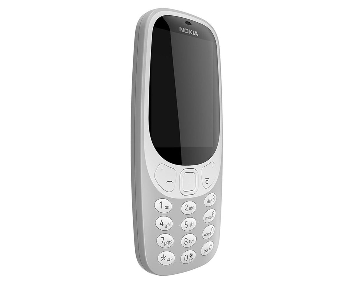 Mobile phone Nokia 3310 (2017) 16 MB / 16 MB 2G grey Charger included yes