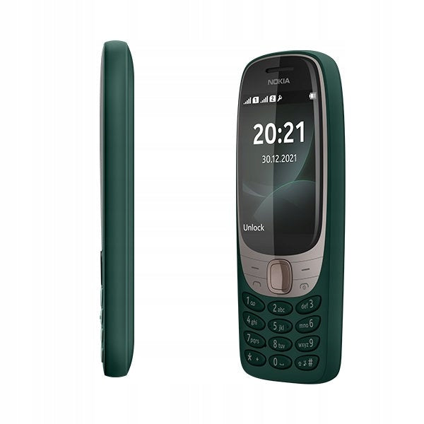 Mobile phone Nokia 6310 Dual SIM GIFT FOR SENIOR GREEN Manufacturer code 16POSE01A07