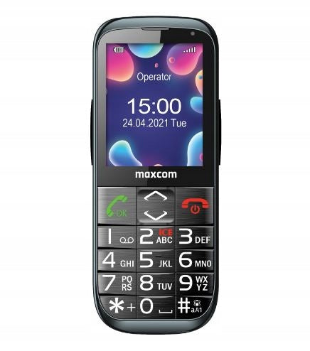 Mobile phone for senior MAXCOM Comfort MM724 L Large SOS keys Brand Maxcom