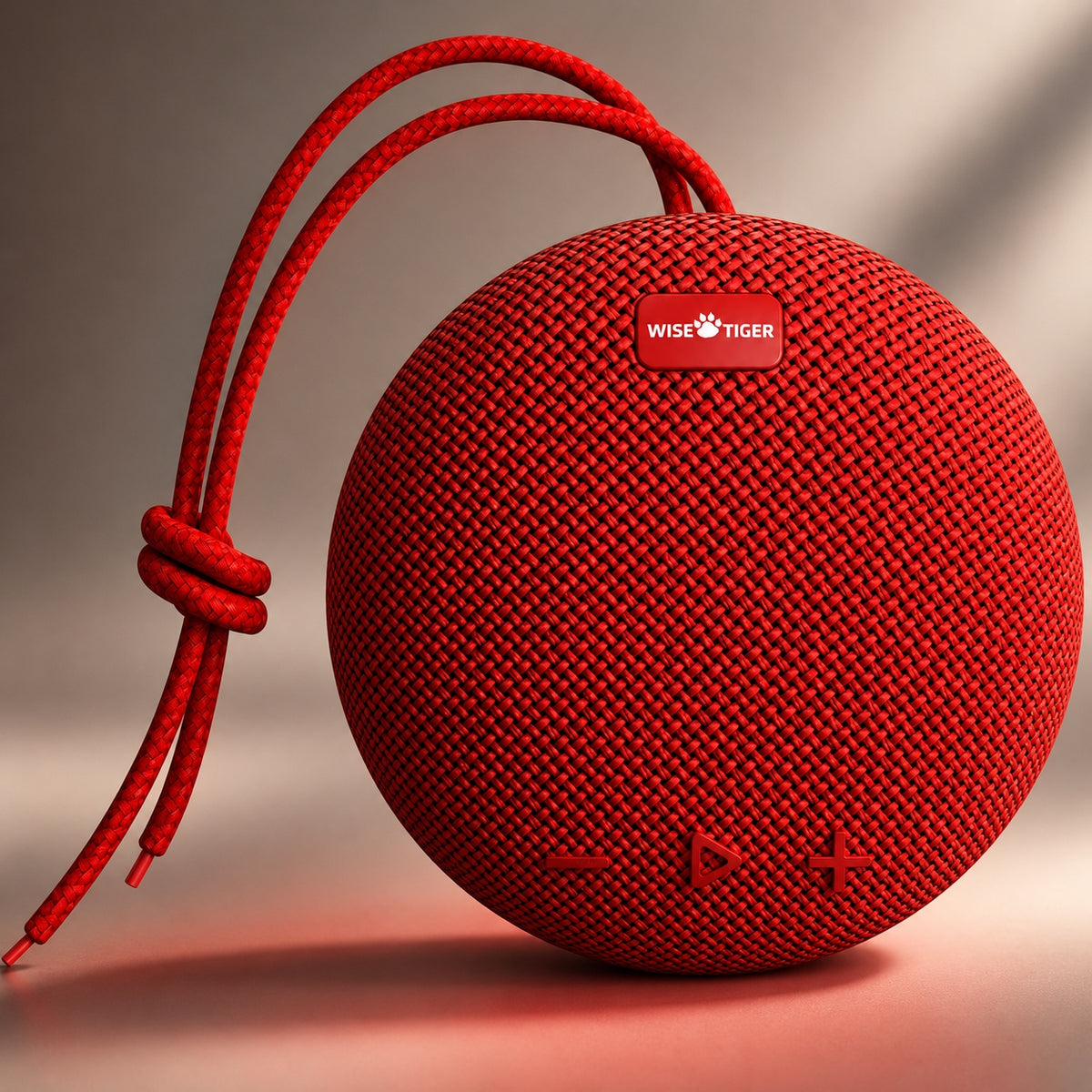 Mobile portable speaker with Bluetooth 5.0 WiseTiger C200 IPX7 red Manufacturer code C200