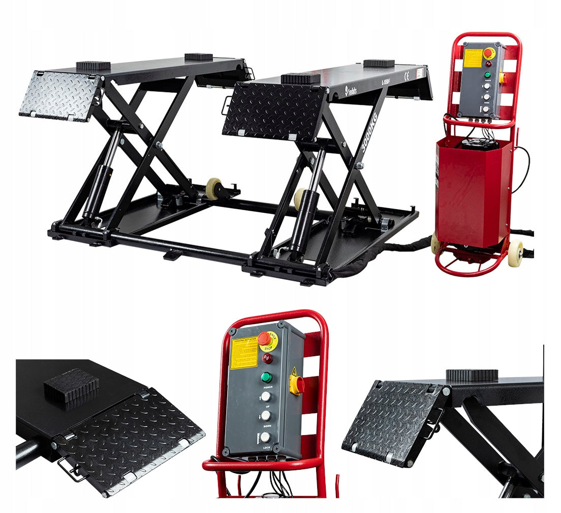 Mobile scissor lift REDATS L-550F 3T 3000kg 230V Low raid