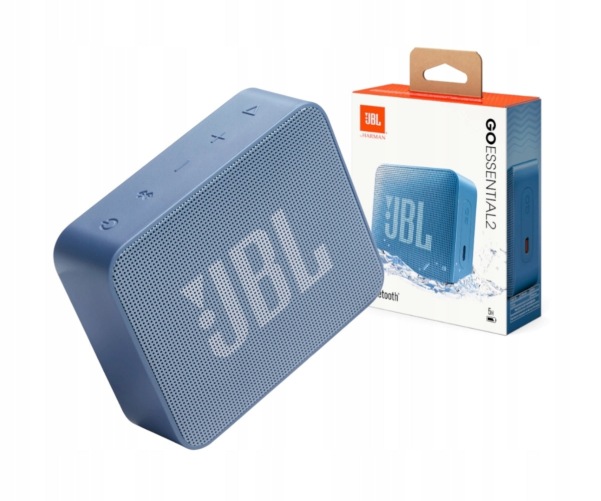 Mobile speaker JBL GO Essential Blue with Bosch logo Packaging status original