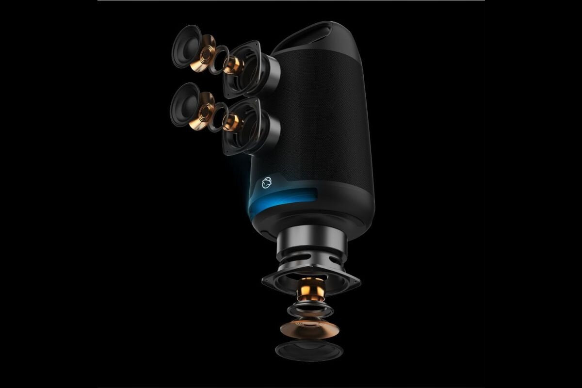 Mobile speaker MANTA Otus SPK330B Black Ports AUX USB