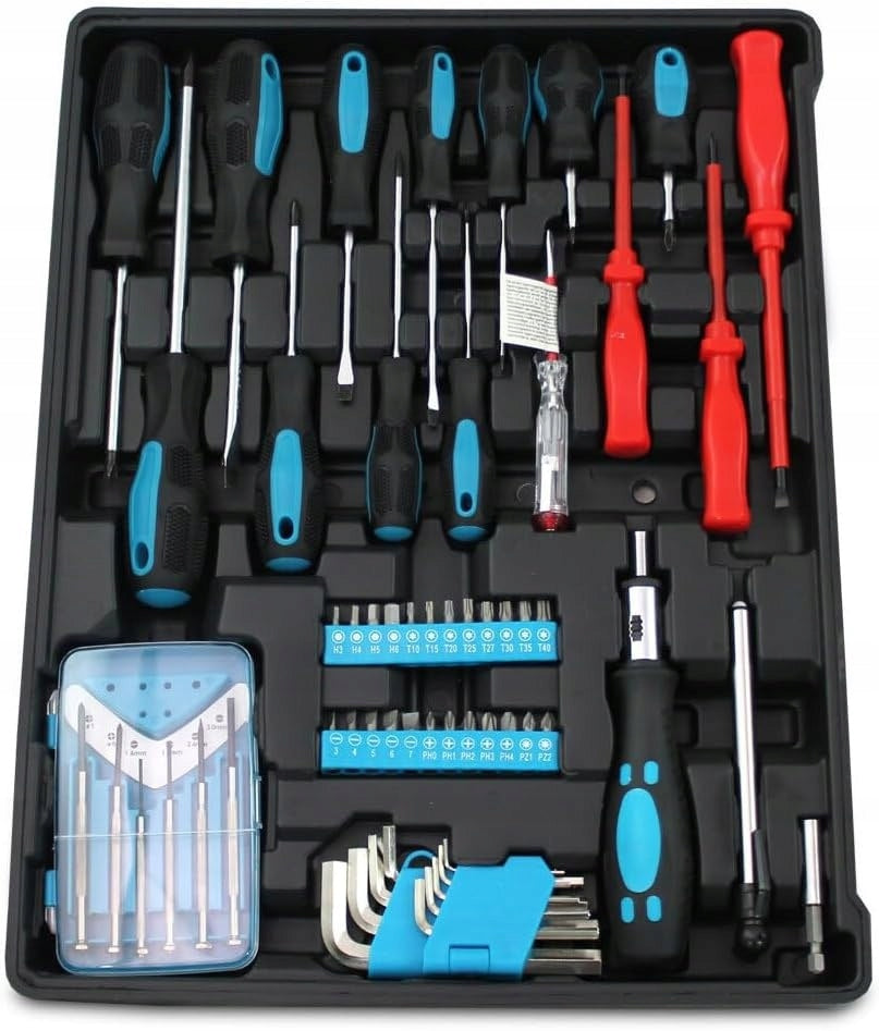 Mobile tool trolley with drawers 1200 elements Brand Bituxx