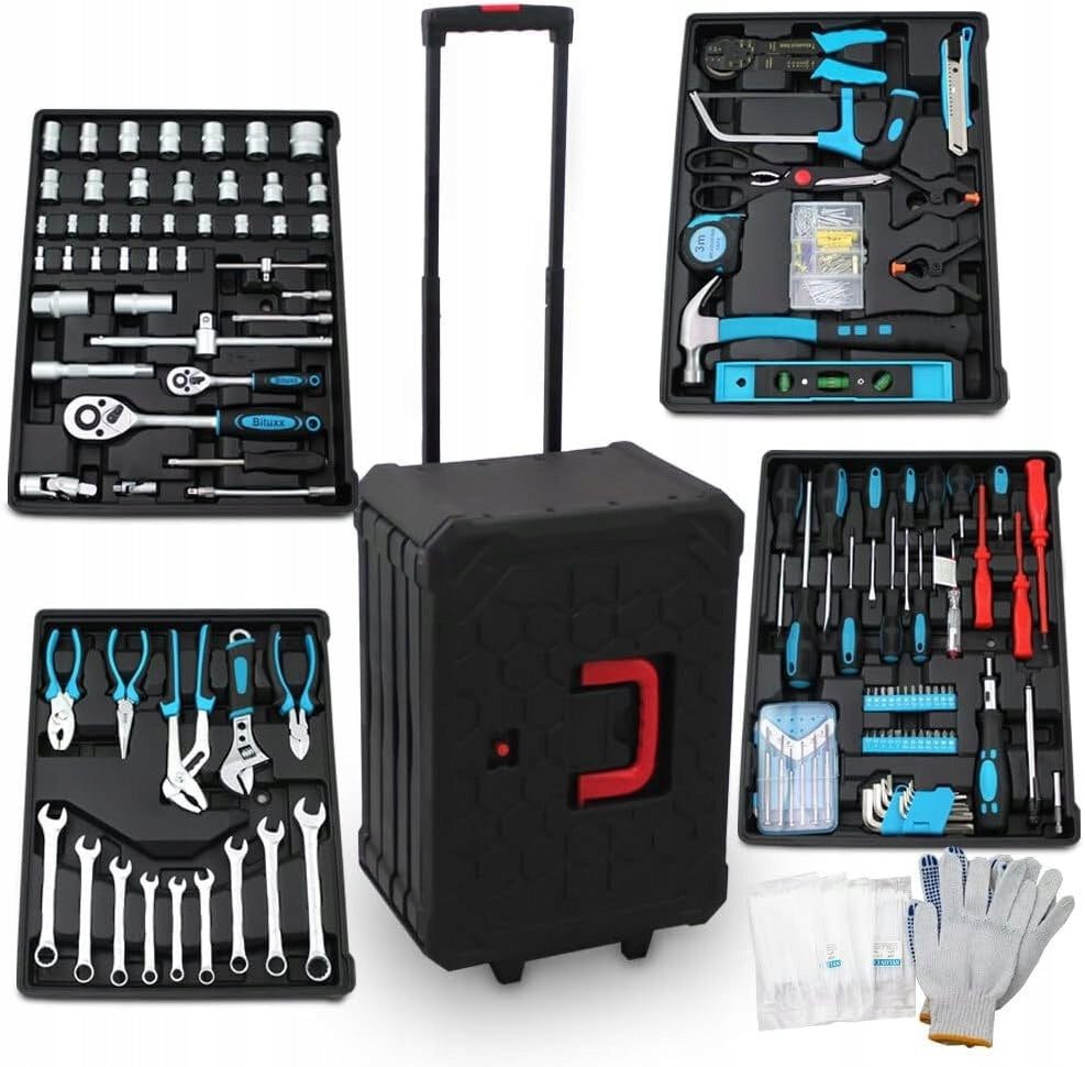 Mobile tool trolley with drawers 1200 elements