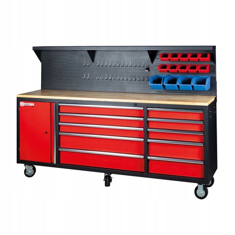 Mobile workbench assembly tool board workshop cabinet Brand Holzmann