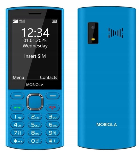 Mobilní telefon Mobiola MB4280 48 MB / 128 MB 4G (LTE) modrý
