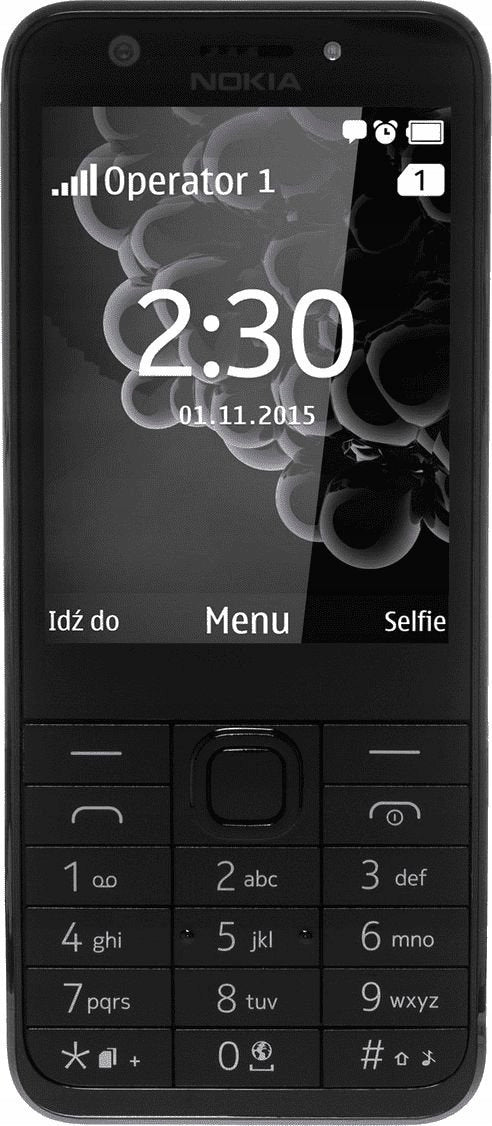 Mobilní telefon Nokia 230 16 MB / 16 MB 2G černý Brand Nokia