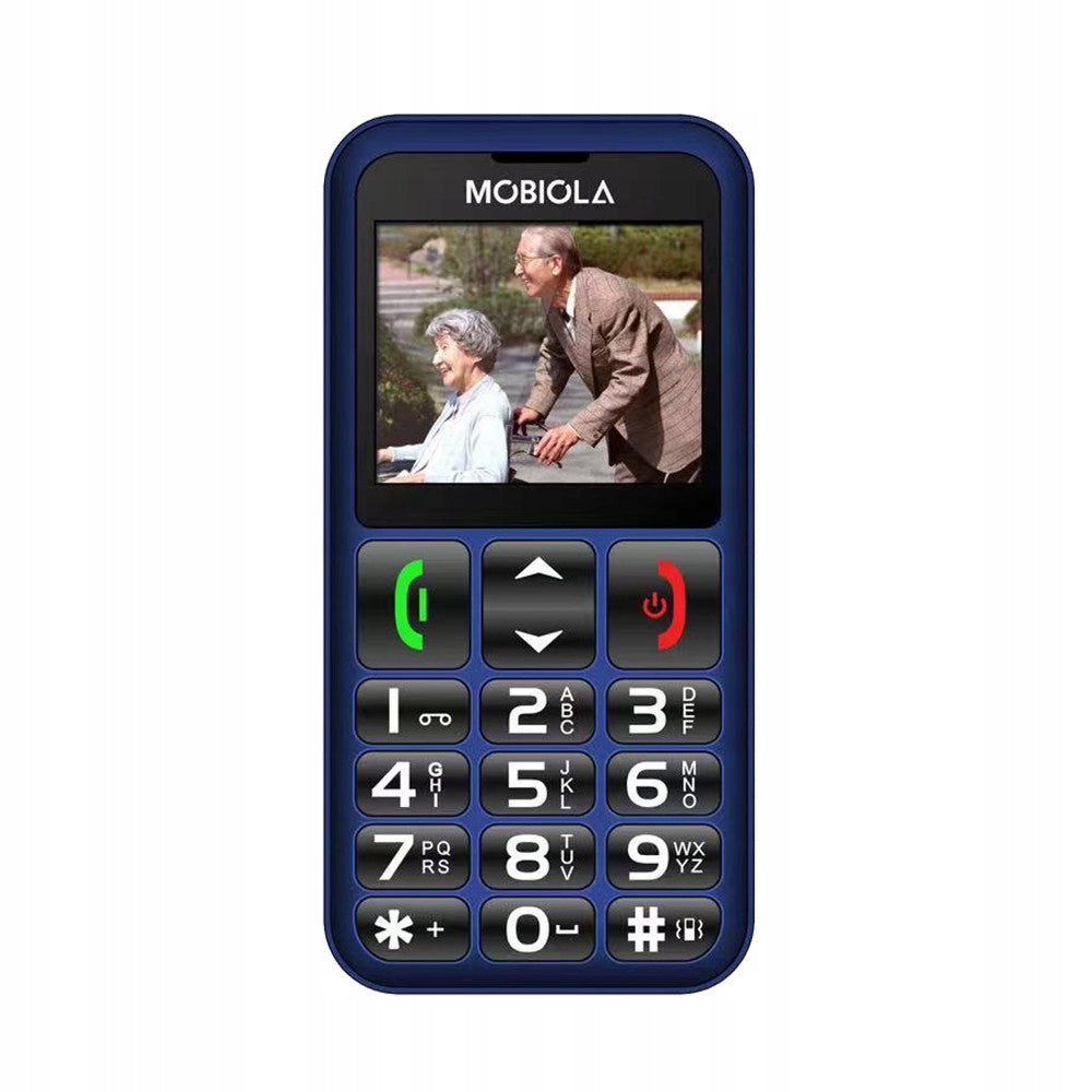 Mobiola phone for seniors MB700 2G blue Brand Mobiola