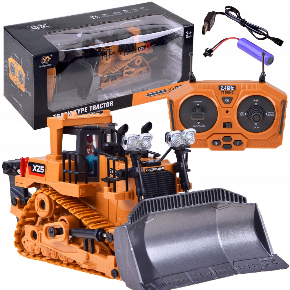 Model RC Jokomisiada RC0600 Remote Controlled Bulldozer 5905258520063