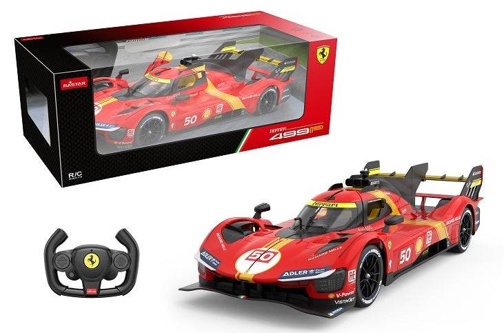 Model RC Rastar Ferrari 499P 1:14 red Brand Rastar