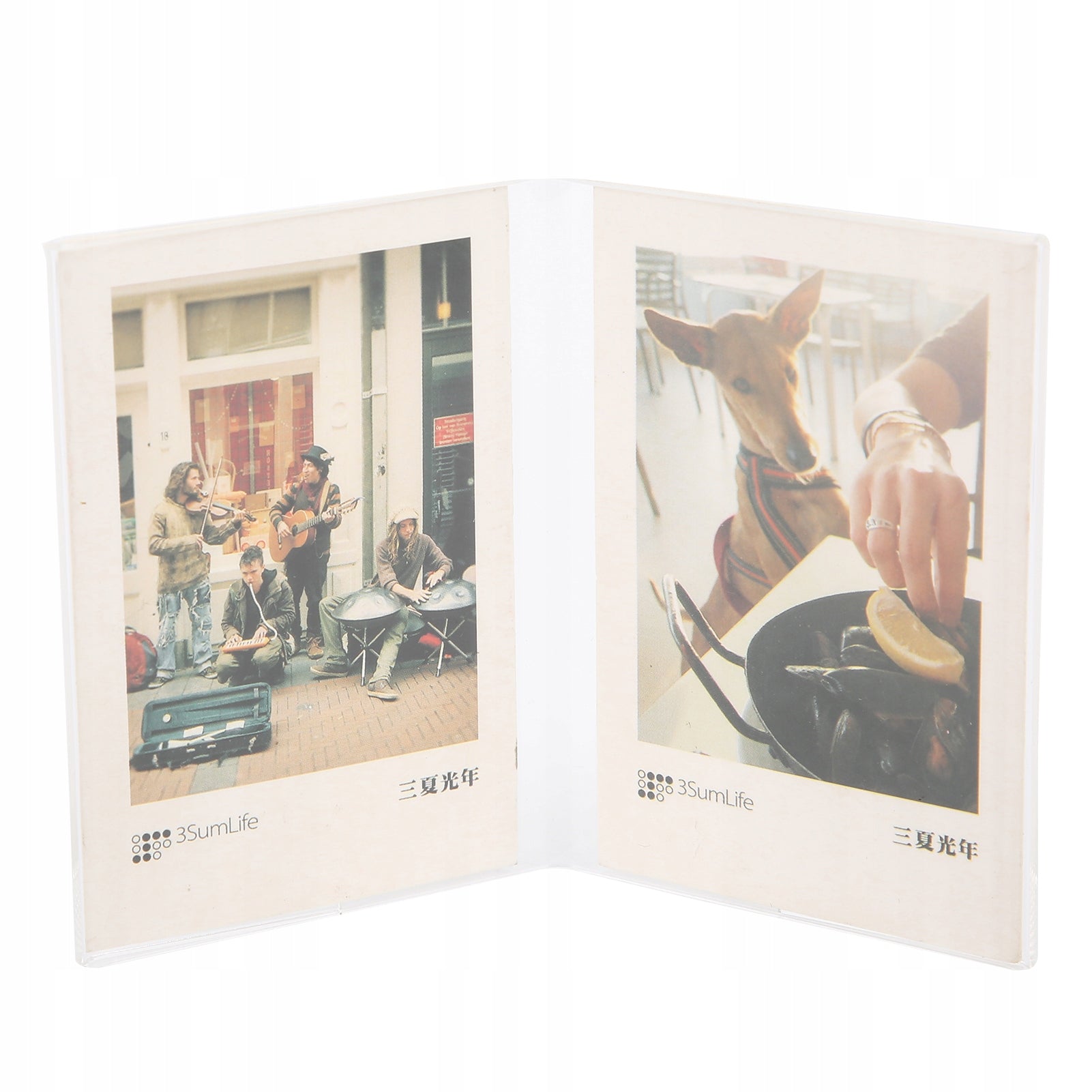 Model V Clear Acrylic Photo Frame Holder KU Model 0463QZOZ