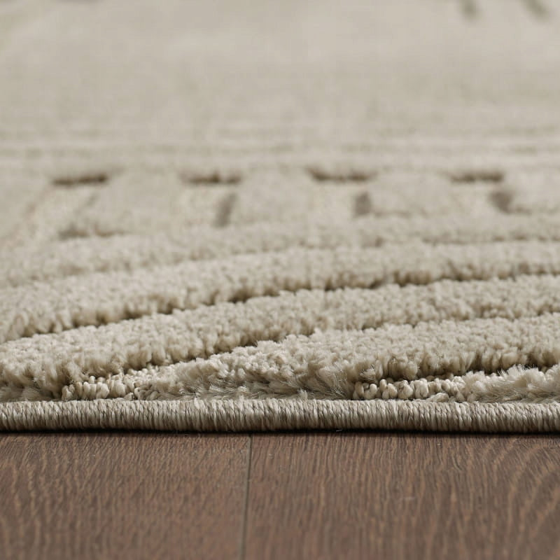 Modern 3D carpet, for bedroom living room beige 240 cm x 340 cm certificate Brand Ayyildiz