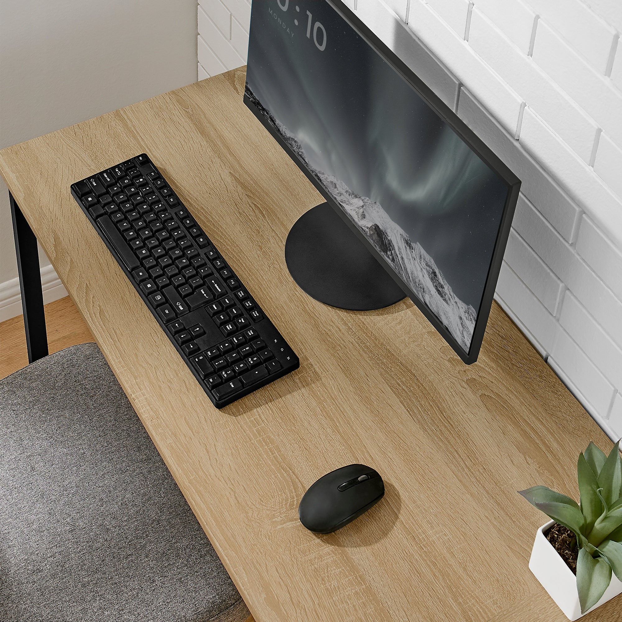 Modern Corner Desk for Sonoma Cabinet Room EAN (GTIN) 5903332018260