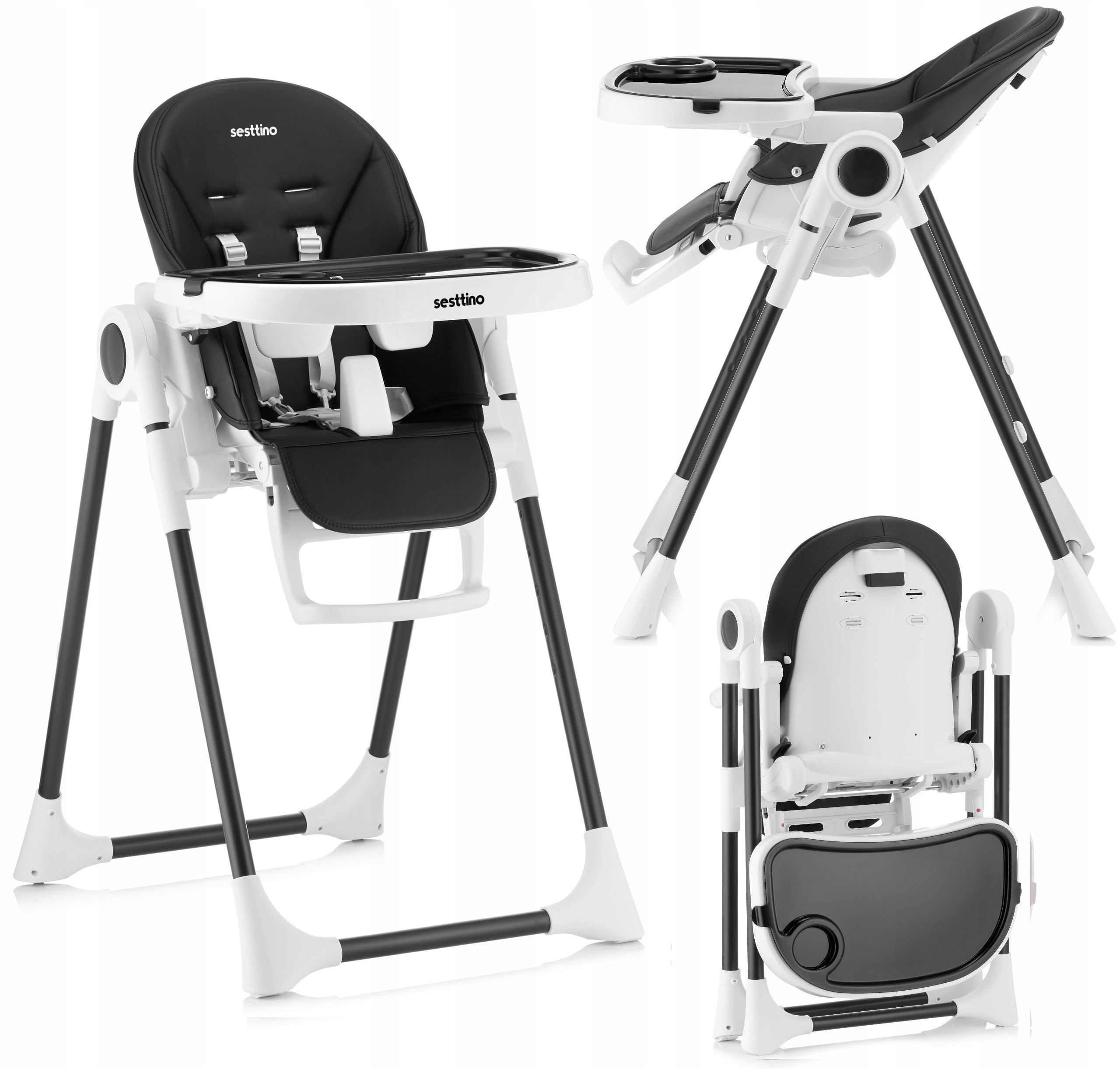 Modern Highchair Sesttino Nui Safe for Baby