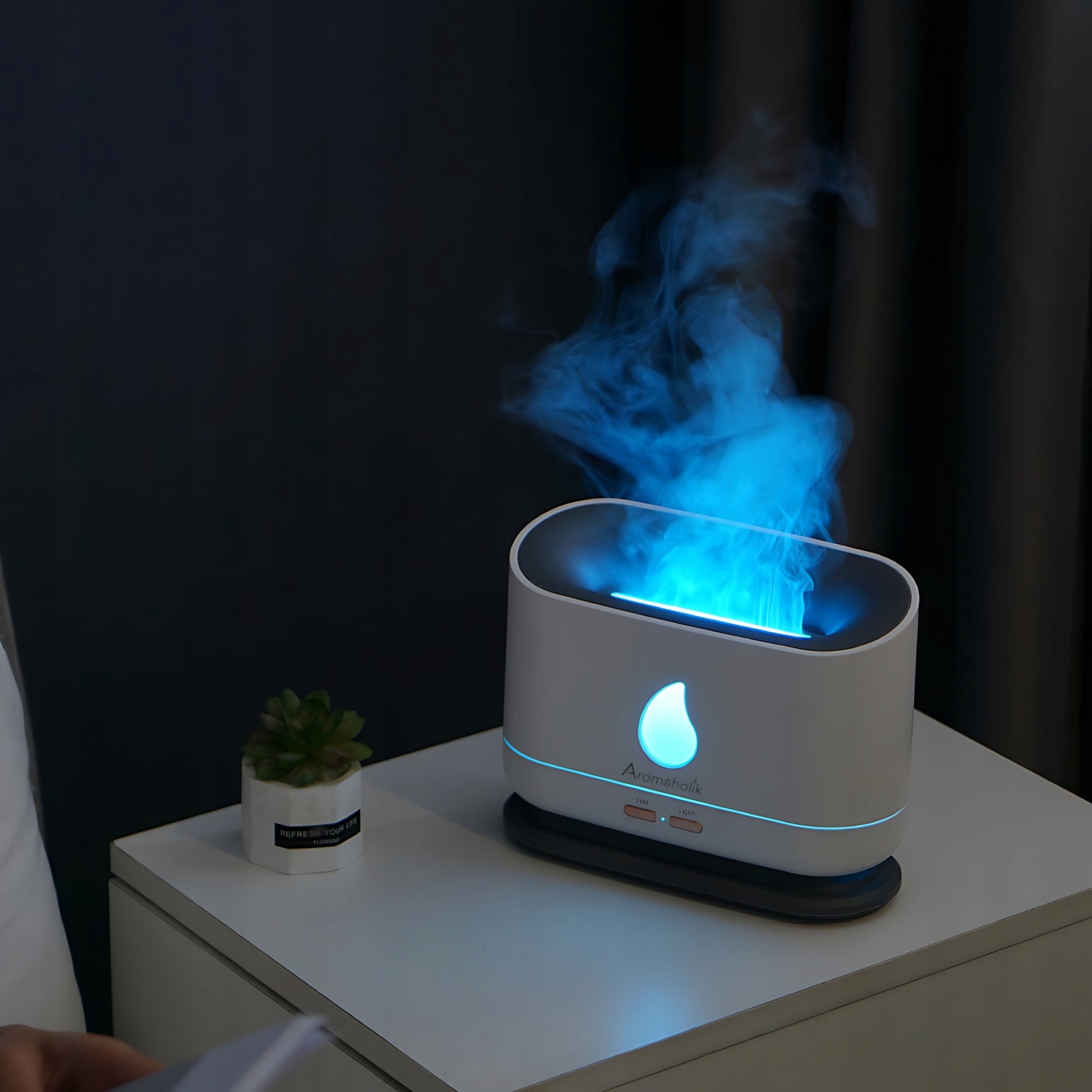 Modern LED Air Humidifier USD Evaporation Type evaporative humidifier