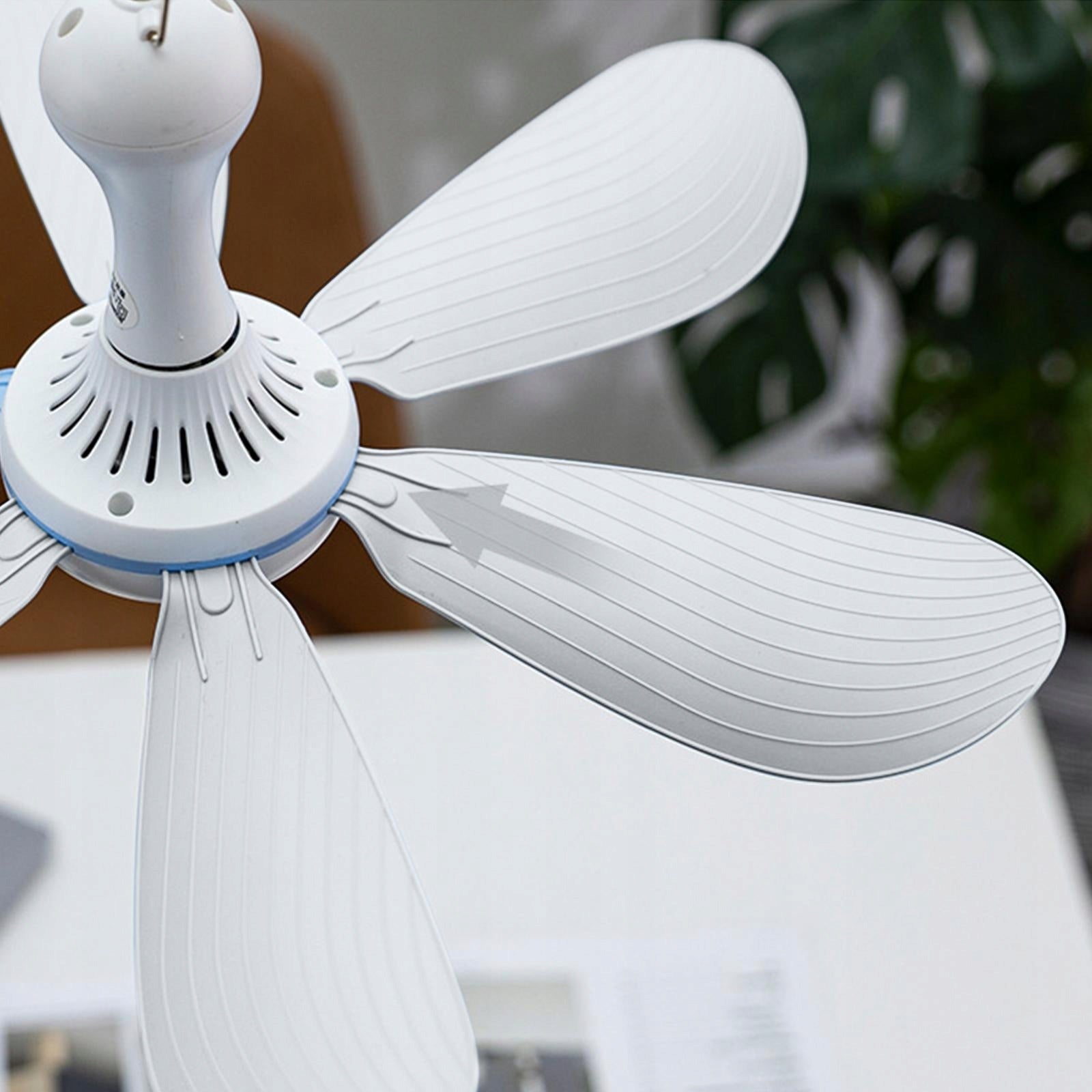 Modern Mini USB Ceiling Fan Hanging Quiet Control electronic