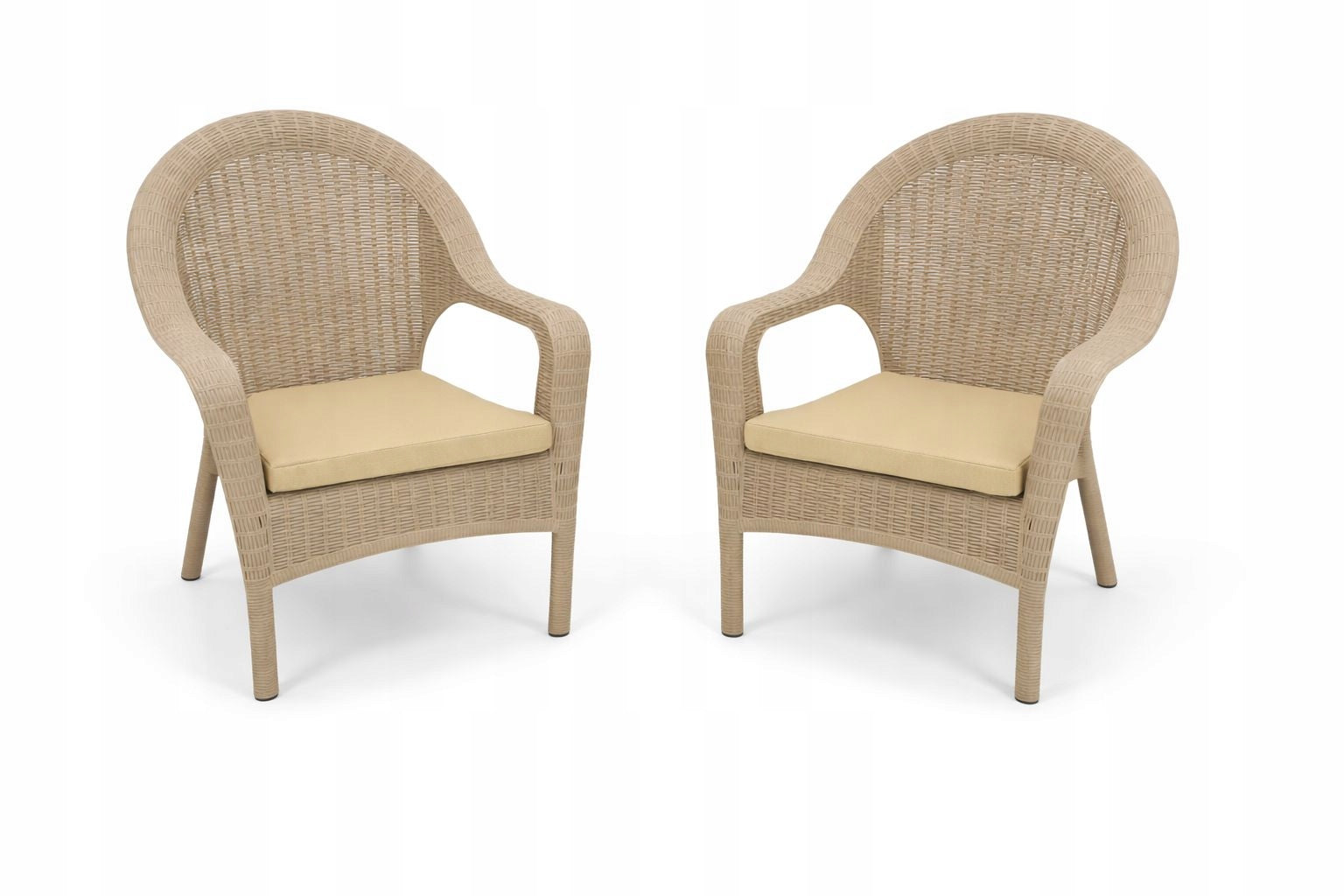 Modern Set Garden Armchairs+Coffee Table AURA Number of people 2