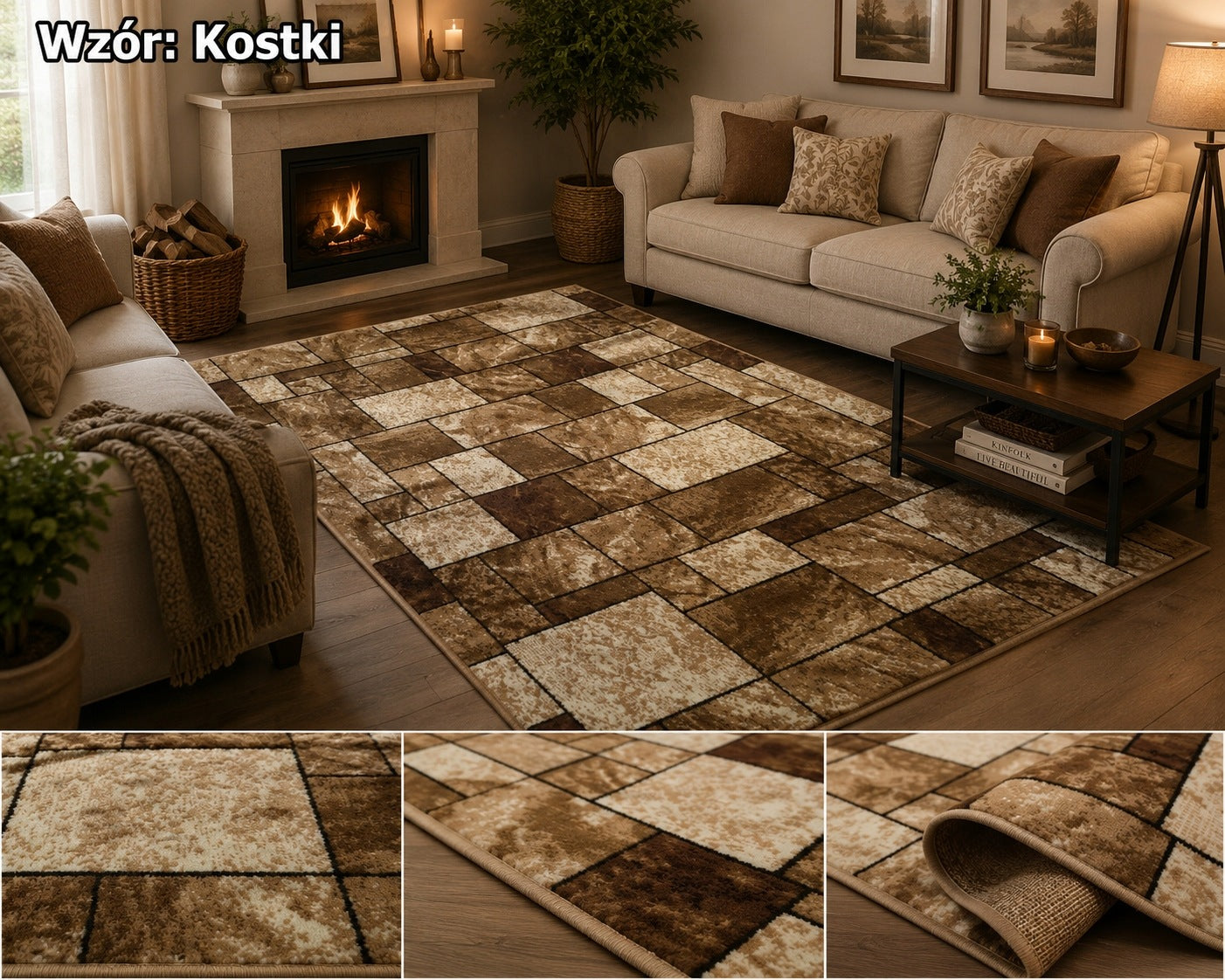 Modern Woven Carpet 300x400 Shiraz for Living Room Various Designs and Colors Brand Alfa