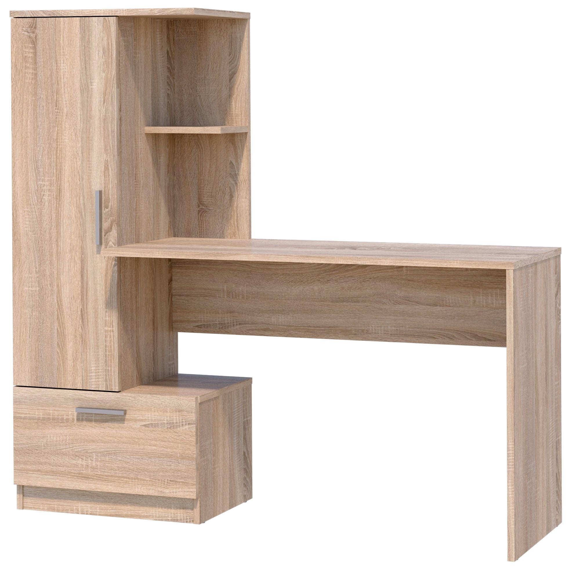 Modern desk with bookcase REGI SONOMA BOOKCASE DESK DRAWER HANDLES STYLE EAN (GTIN) 5903855718838