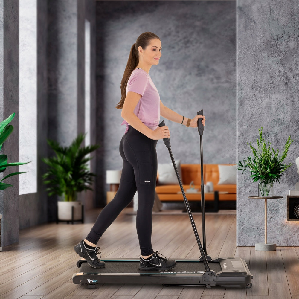 Modern electric home treadmill inSPORTline Tyrion Kind electric