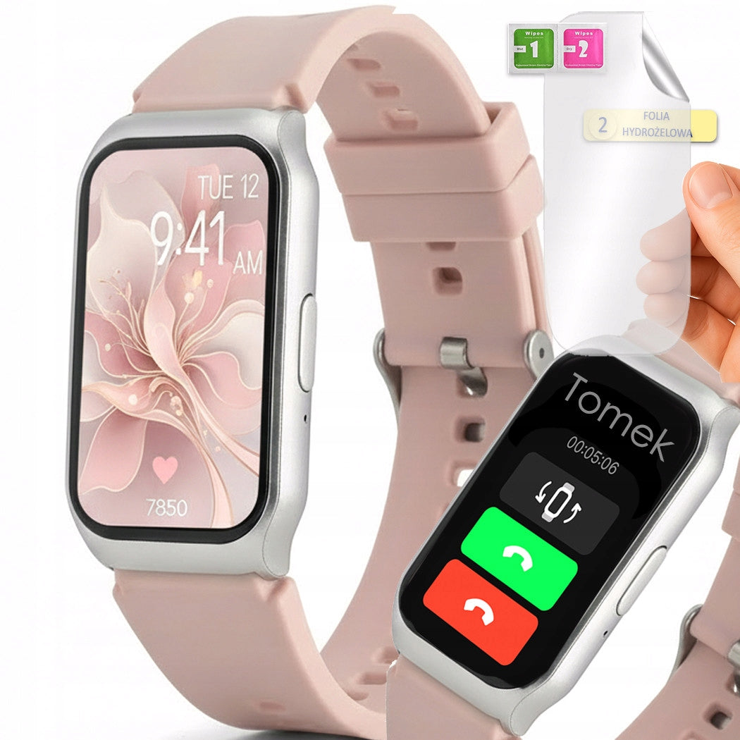 Modern smartwatch for women - notifications, pulse, steps, Bluetooth