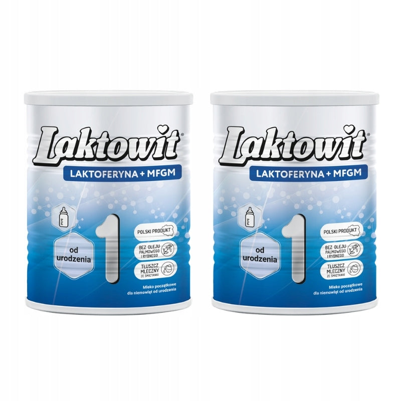 Modified Milk Laktowit 2x 1 LACTOFERRIN + MFGM Initial 0-6 m 400 g