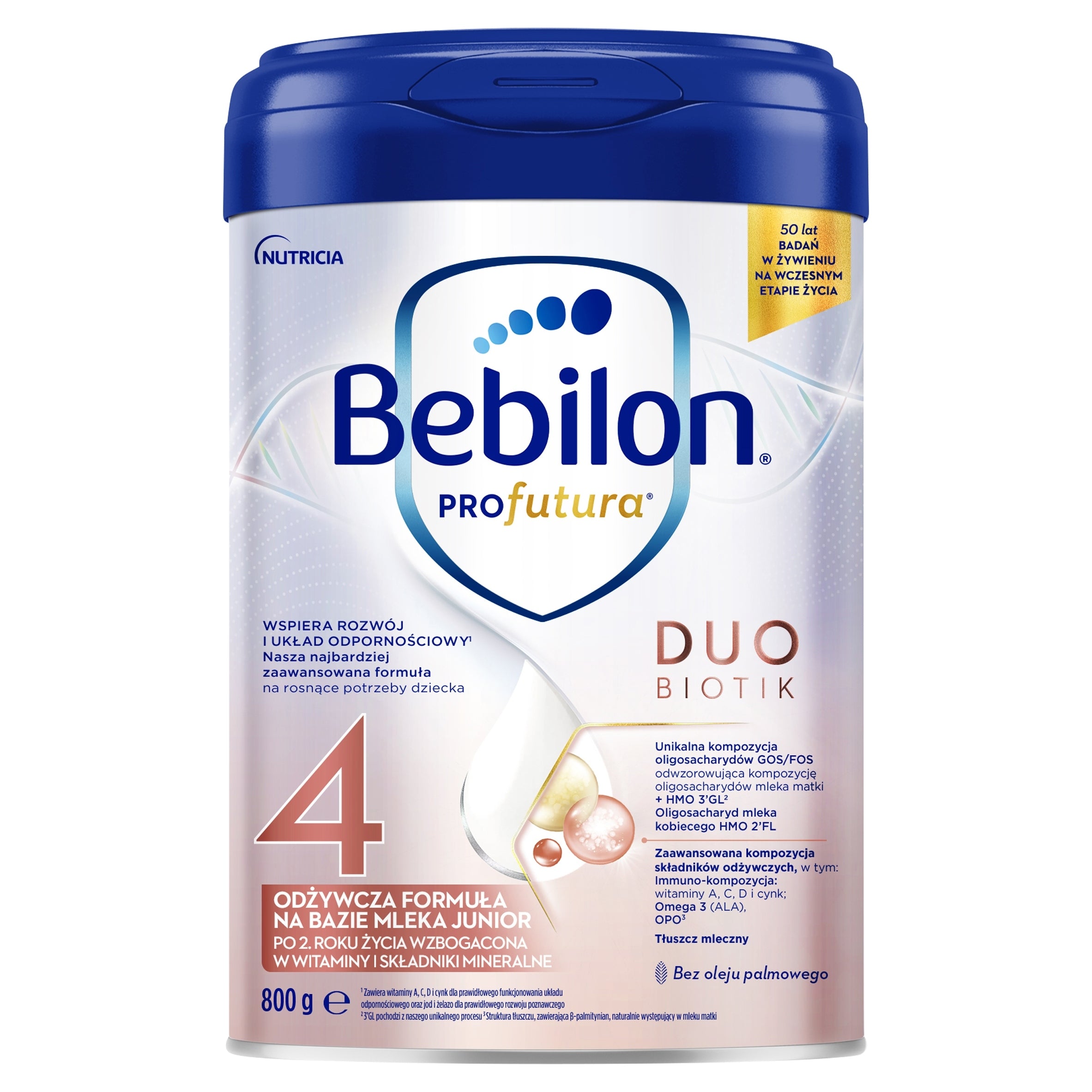 Modified milk Bebilon Profutura 4 after 2 years of age Set of 2x800g Brand Bebilon