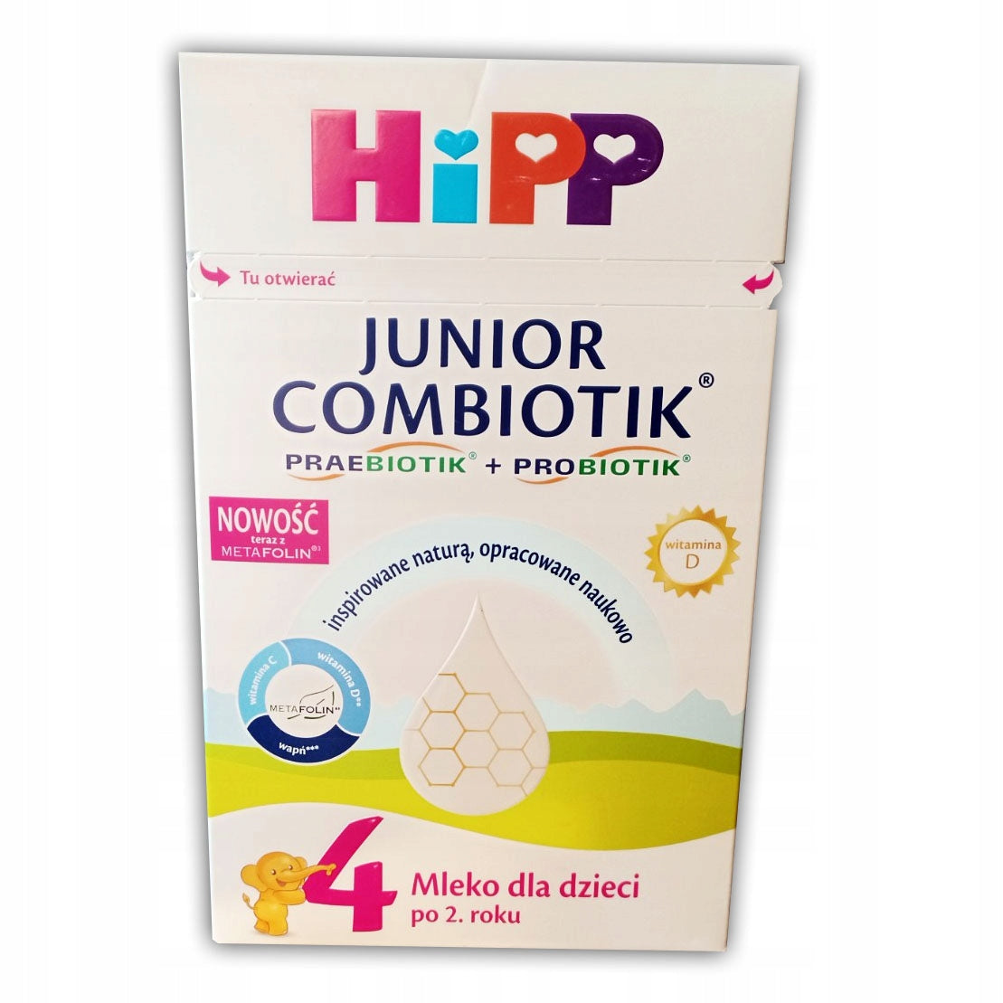 Modified milk Hipp Junior Combiotik 4 550 g Manufacturer code 4062300409927