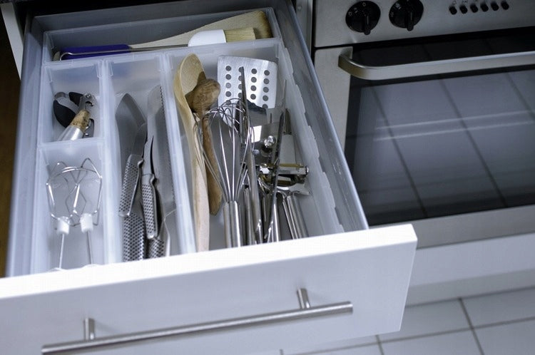 Modular Drawer Organizer 38x8 cm Transparent Accessory Container Manufacturer code 1788100096