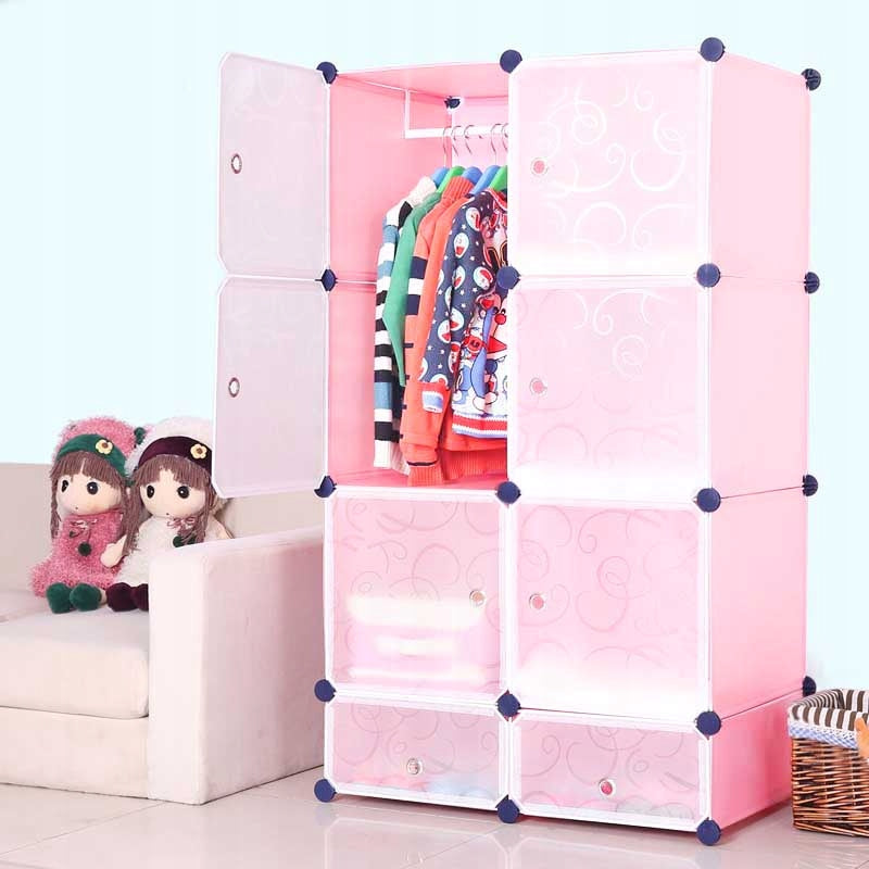 Modular plastic cabinet with shelves and bar 10 modules dimensions 162x74cm Brand Timeless Tools