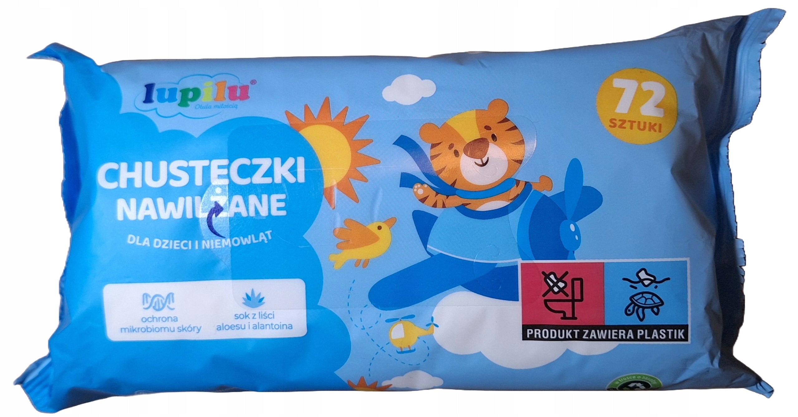 Moisturized wipes for children and infants Lupilu Aloe 72 pieces