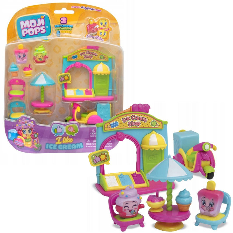 Figūrėlių rinkinys Magic Box Moji Pops Ice Cream Parlor