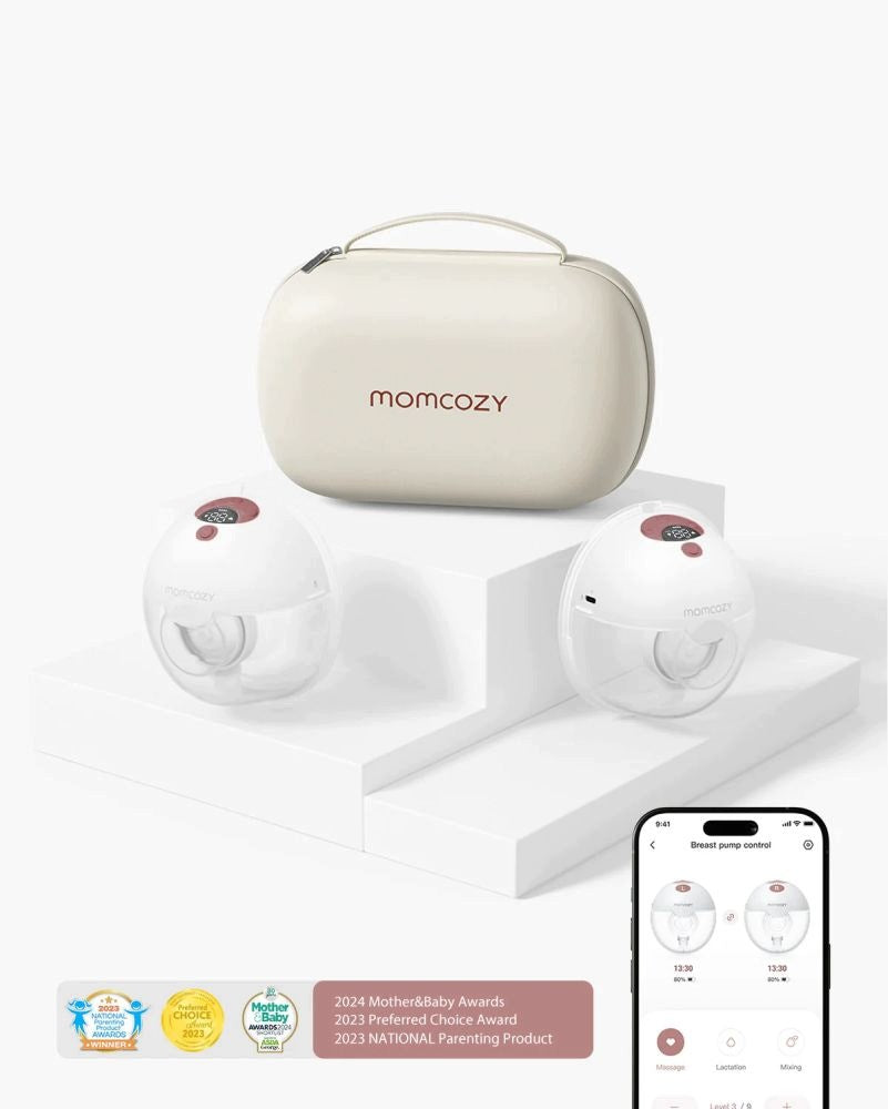 Momcozy M5 Smart Wearable Breast Pump Color Control Medical device no