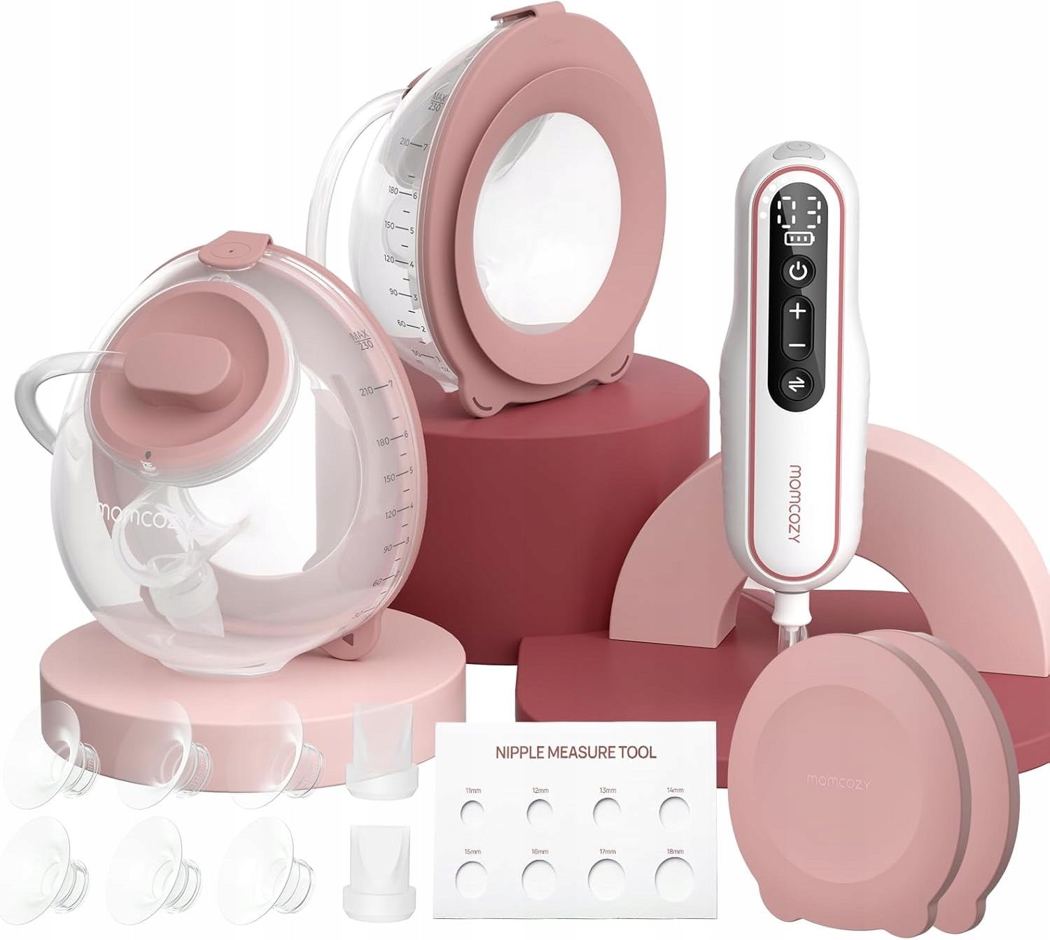 Momcozy V2 Pro Electric Breast Pump Dual 15 Levels Compact